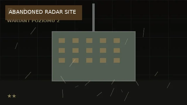 Stacja radarowa jako strategiczny obiekt mapy